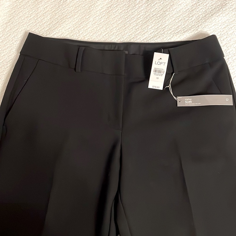 Loft Curvy Slim Pants NWT Size 10